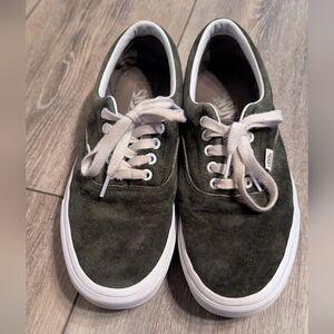 Vans Era - Green Suede